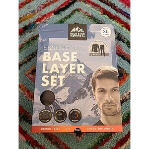 Blue Star Clothing Co. Top & Bottom Under Clothing Or PJ's, Men's XL 2XL Gray